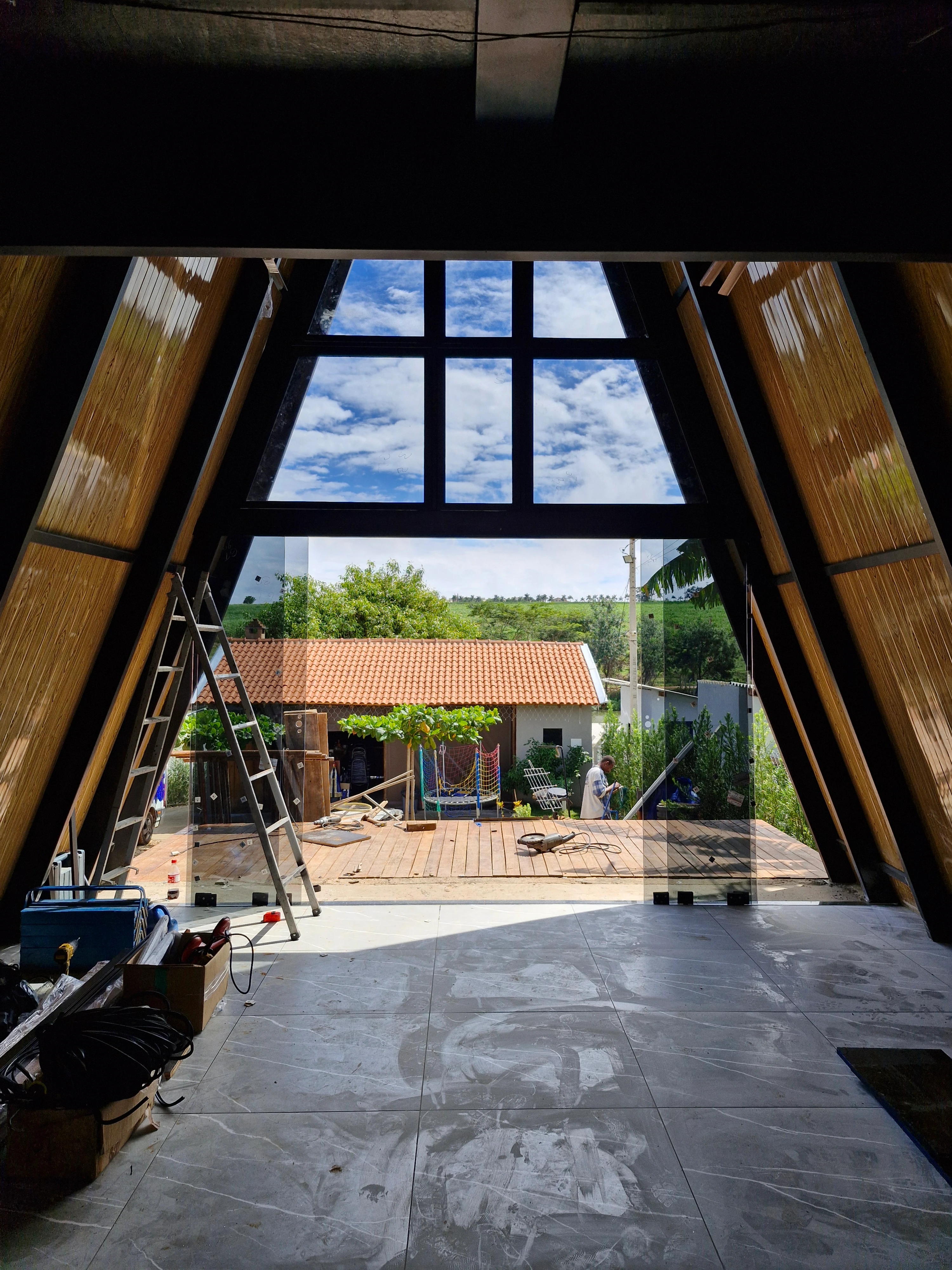 Chalé de madeira exclusivo